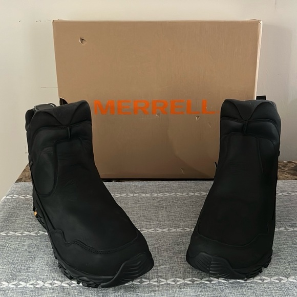 SOLD NEW Merrell Coldpack 3 Thermo Tall Zip Waterproof Snowboots 11.5 Reg. $190 - Picture 11 of 12